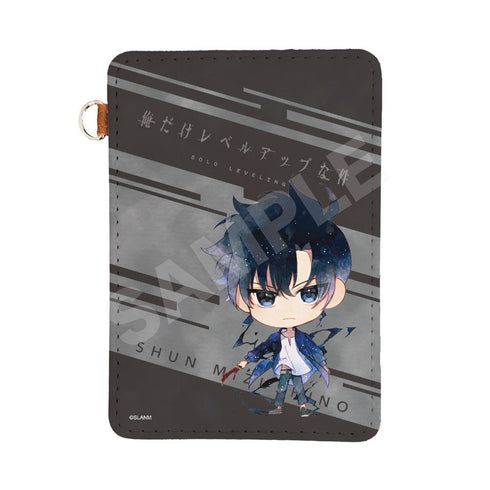 『俺だけレベルアップな件』レザーパスケース /01 水篠 旬【202502再販】